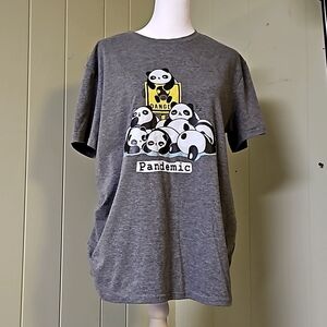 "Pandemic" panda t-shirt